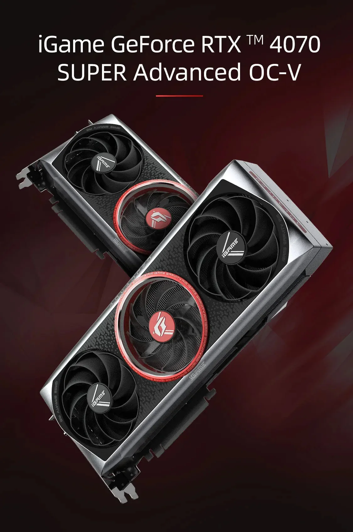 COLORFUL iGame RTX 4070 SUPER Advanced 12GB GDDR6X (OC 12GB-V)