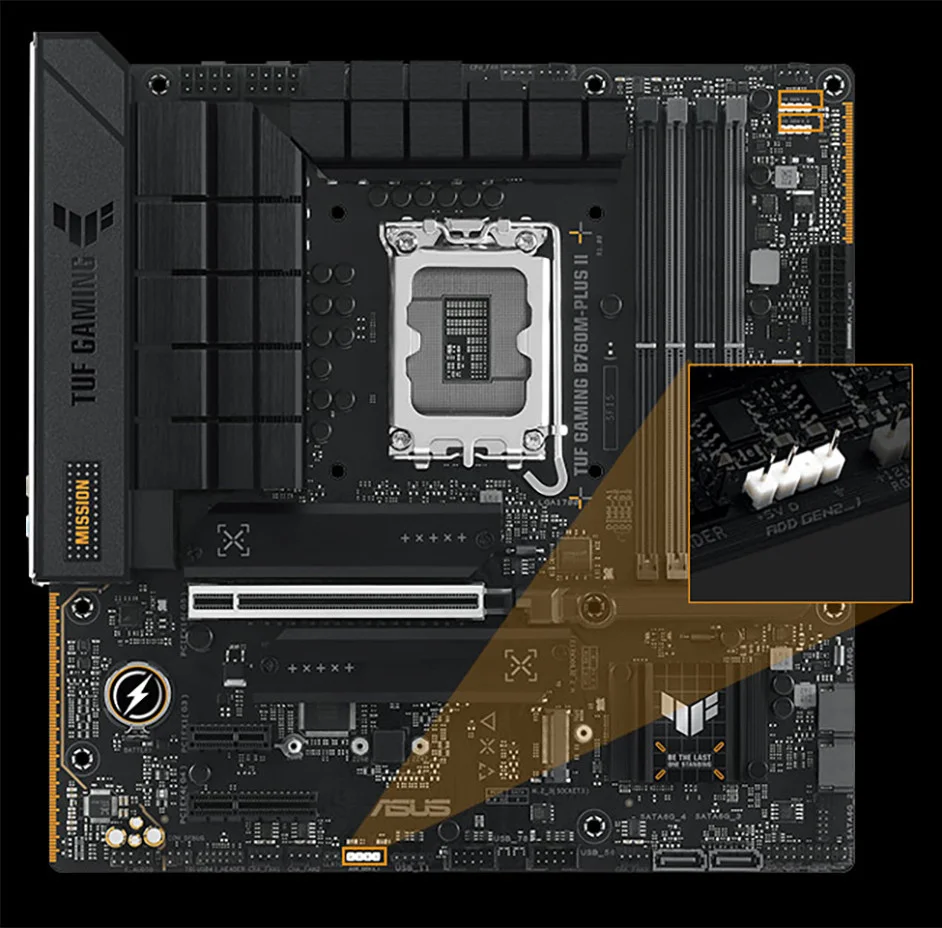 ASUS TUF Gaming B760M-Plus II Gaming Anakart