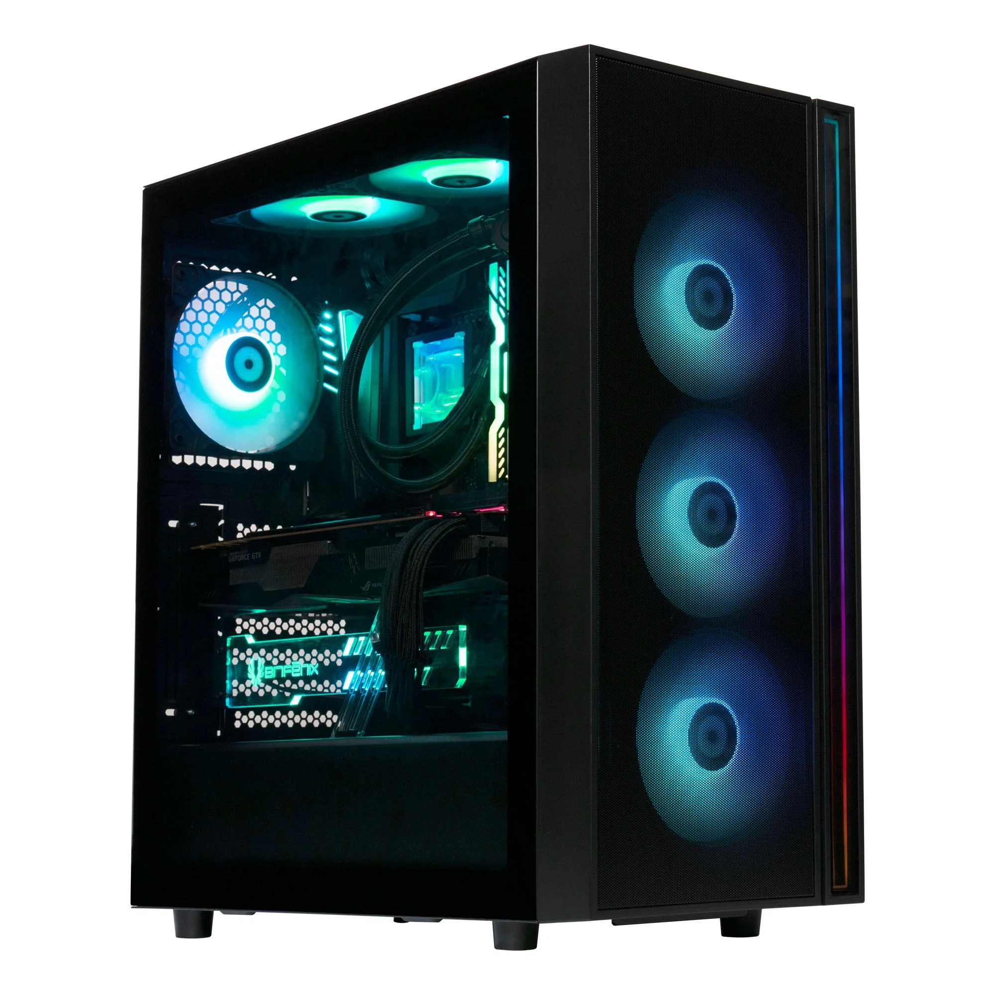 Bitfenix İnfinity Fang 750W 80+ Bronze 4x120mm ARGB Fan Siyah Gaming Kasa
