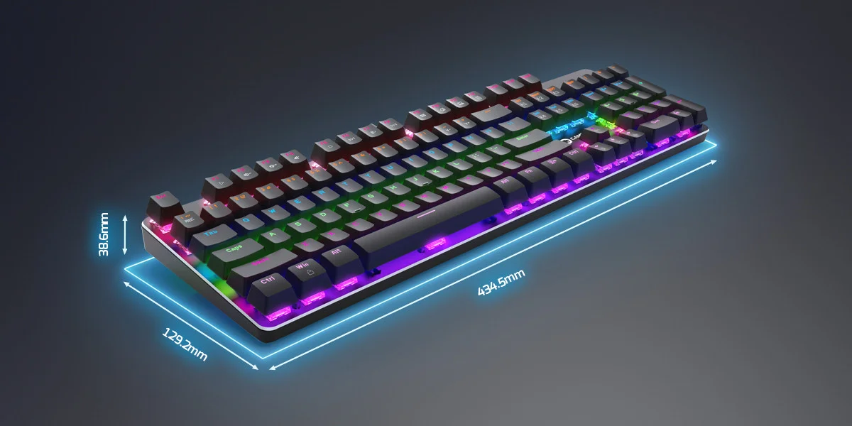 GamePower Ogre Rainbow Mekanik Klavye