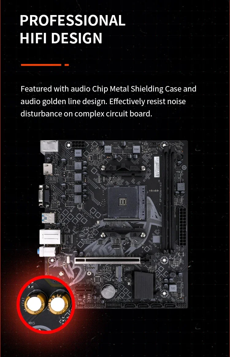 COLORFUL BATTLE-AX A520M-K M.2 V14 DDR4 3200MHz mATX AM4 Gaming (Oyuncu) Anakart
