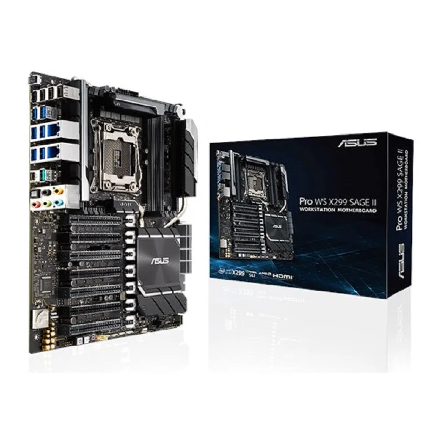 ASUS PRO WS X299 SAGE II Intel X299 LGA2066 DDR4  Anakart