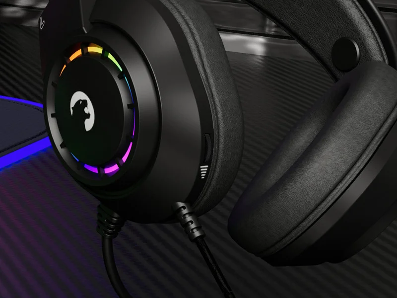 GamePower Voldon Siyah 7.1 Surround Rainbow Gaming Kulaklık