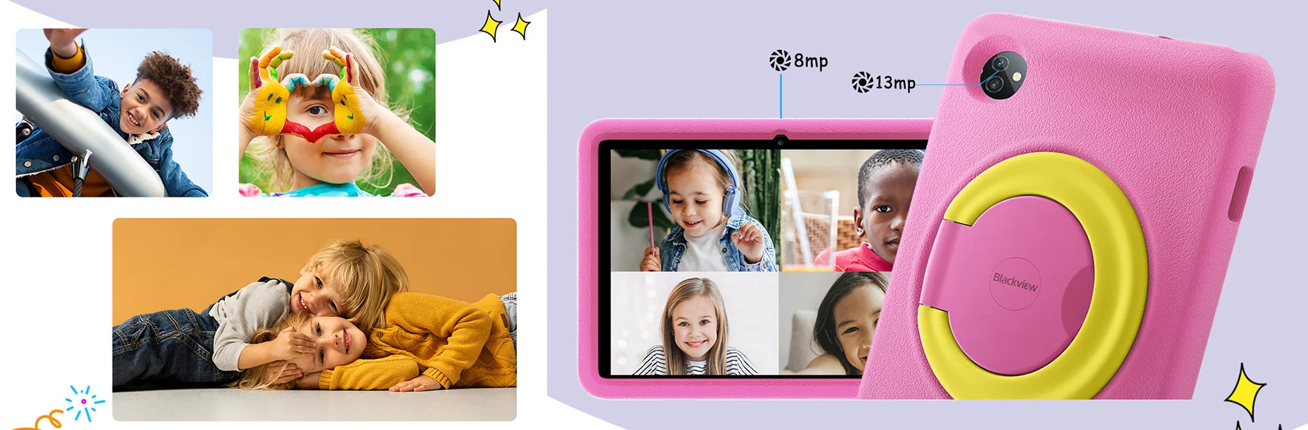 Blackview Tab8KIDS Tablet 10.1″/7 GB(4GB+3GB)/128 GB/13 MP/Android12