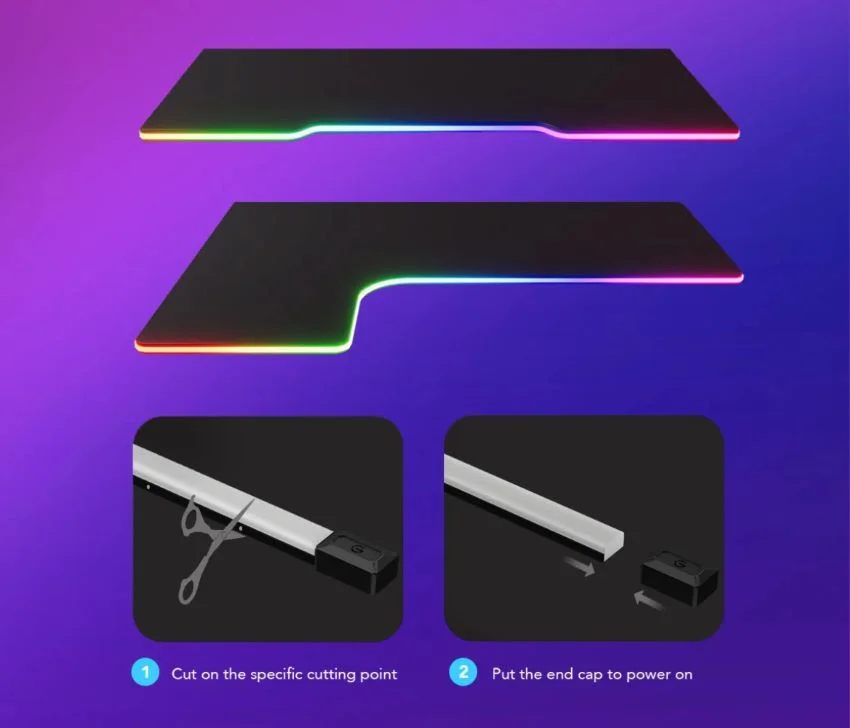 Govee Neon Oyun Masası Çevresi Şerit Işık - H61C3