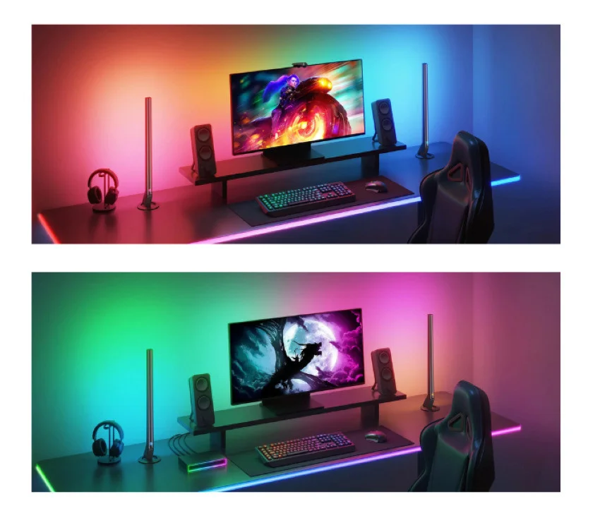 Govee Neon Oyun Masası Çevresi Şerit Işık - H61C3