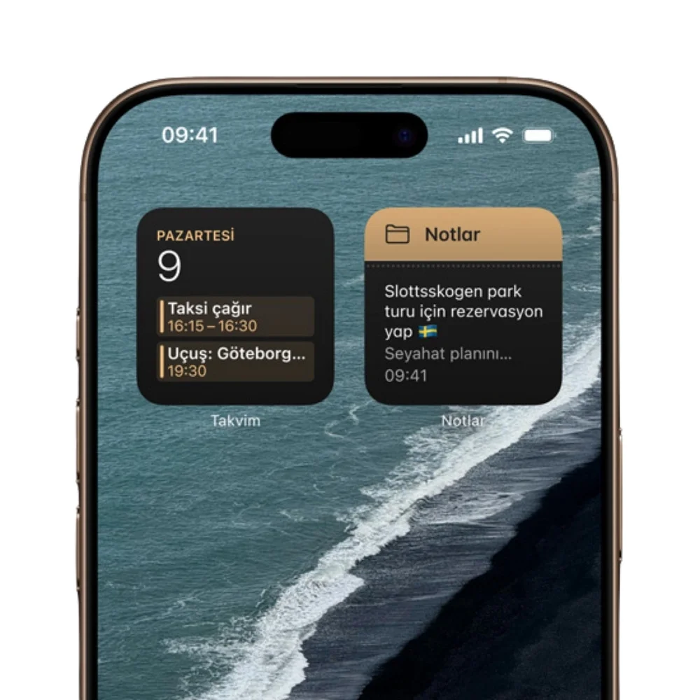 iPhone 16 Pro 128GB MYND3TU/A Siyah Titanyum Cep Telefonu - Apple Türkiye Garantili