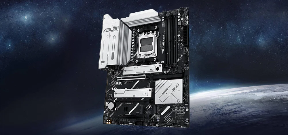 ASUS PRIME X870-P AMD X870 Soket AM5 DDR5 8000+(OC)MHz ATX Gaming (Oyuncu) Anakart