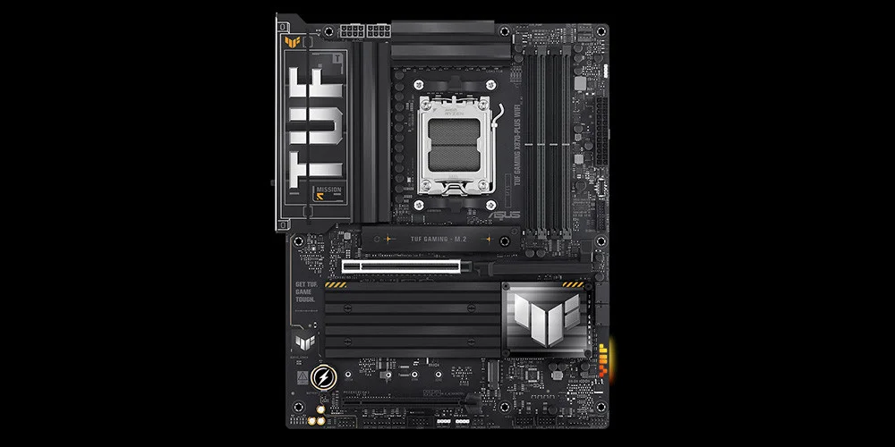 ASUS TUF GAMING X870-PLUS WIFI AMD X870 Soket AM5 DDR5 8000+(OC)MHz ATX Gaming Anakart