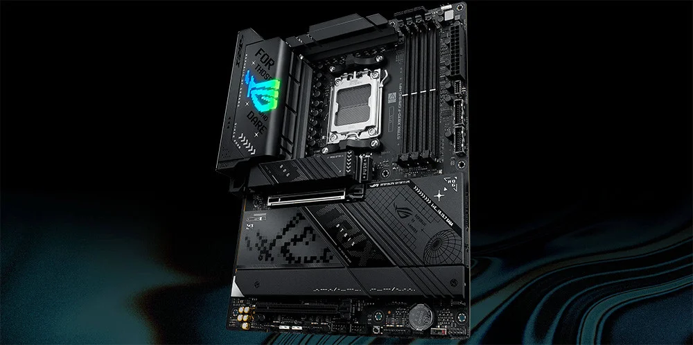 ASUS ROG STRIX X870-F GAMING WIFI AMD X870 Soket AM5 DDR5 8000+(OC)MHz ATX Gaming Anakart