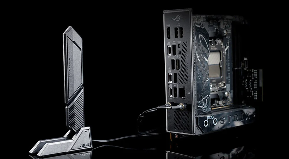 ASUS ROG STRIX X870-I GAMING WIFI AMD X870 Soket AM5 DDR5 8600+(OC)MHz Mini ITX Gaming Anakart
