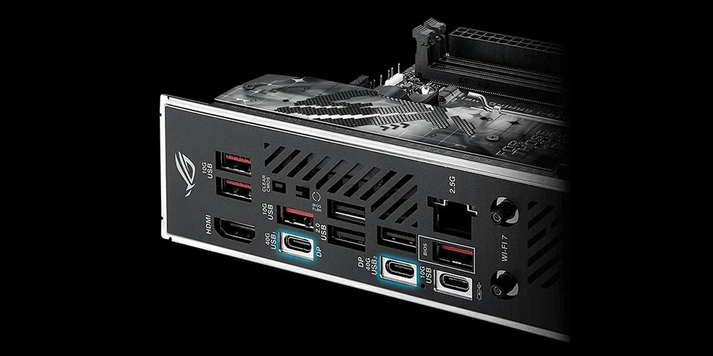 ASUS ROG STRIX X870-I GAMING WIFI AMD X870 Soket AM5 DDR5 8600+(OC)MHz Mini ITX Gaming Anakart