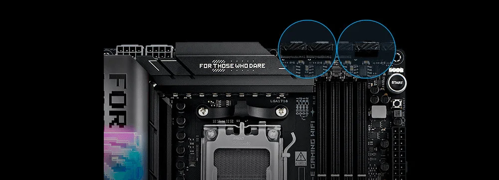 ASUS ROG STRIX X870E-E GAMING WIFI AMD X870E Soket AM5 DDR5 8400+(OC)MHz ATX Gaming Anakart