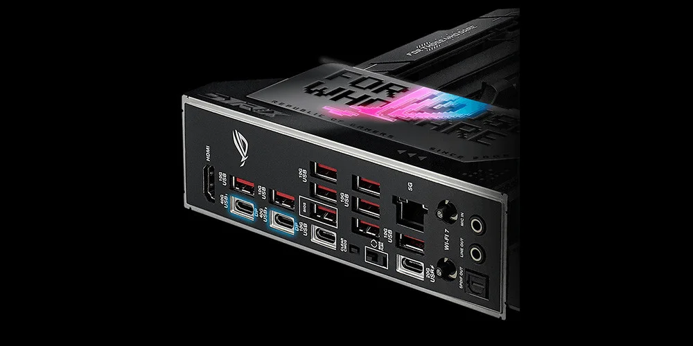ASUS ROG STRIX X870E-E GAMING WIFI AMD X870E Soket AM5 DDR5 8400+(OC)MHz ATX Gaming Anakart
