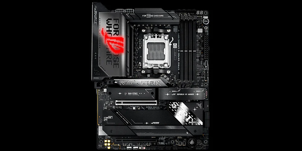 ASUS ROG STRIX X870E-E GAMING WIFI AMD X870E Soket AM5 DDR5 8400+(OC)MHz ATX Gaming Anakart