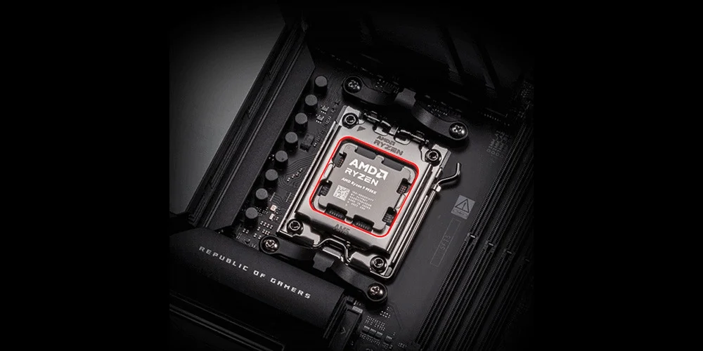 ASUS ROG CROSSHAIR X870E HERO AMD X870E Soket AM5 DDR5 8600+(OC)MHz ATX Gaming Anakart