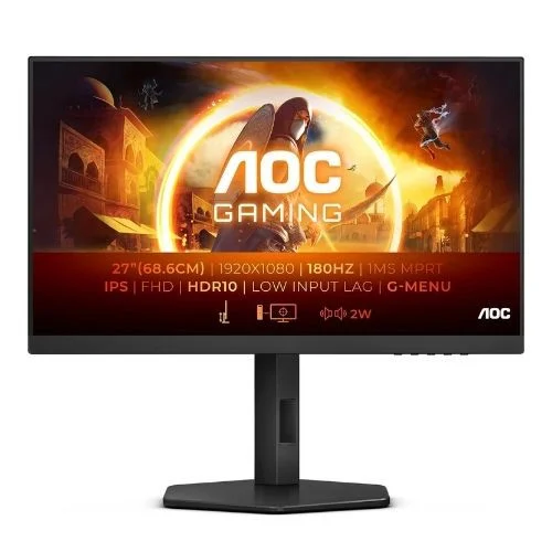 AOC 27G4X 27″ 0.5ms 180Hz FHD IPS Gaming Monitör