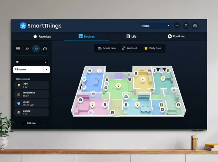 Samsung 70DU7100 4K Ultra HD 70″ 178 Ekran Uydu Alıcılı Smart LED TV