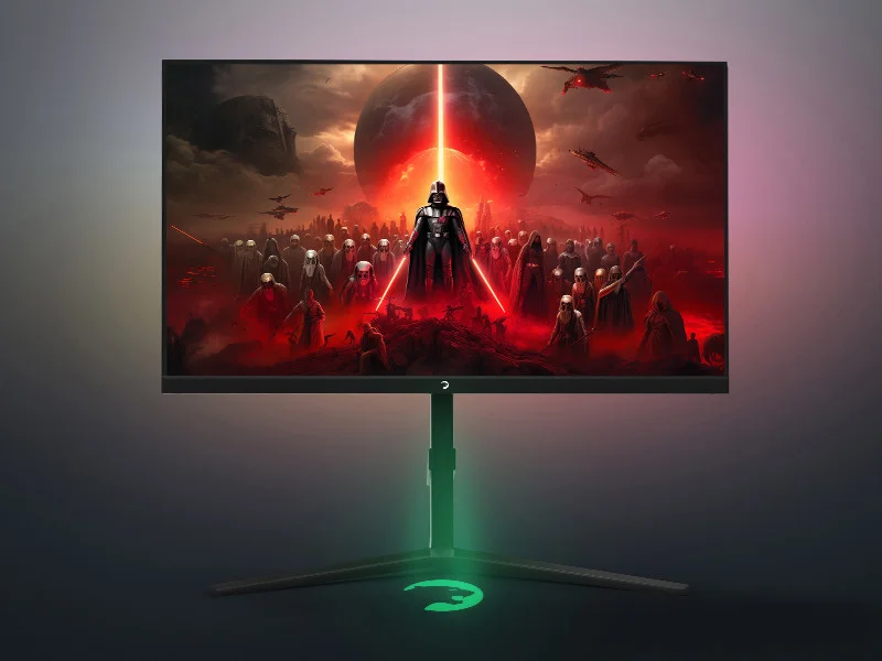 GamePower Rapid  27″ 1ms 360Hz Flat Fast IPS FHD RGB Pivot Speaker Gaming Monitör (Sıfır Ölü Piksel Garantili)