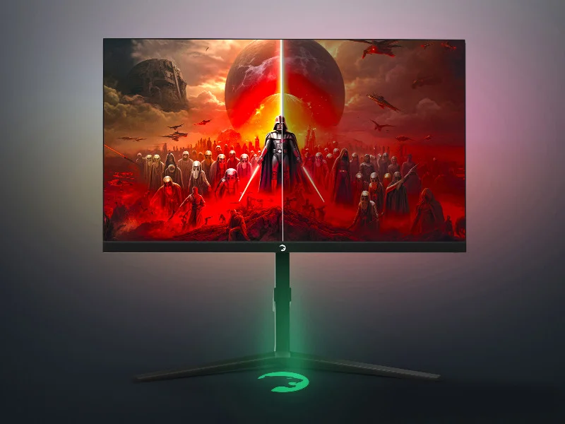 GamePower Rapid  27″ 1ms 360Hz Flat Fast IPS FHD RGB Pivot Speaker Gaming Monitör (Sıfır Ölü Piksel Garantili)
