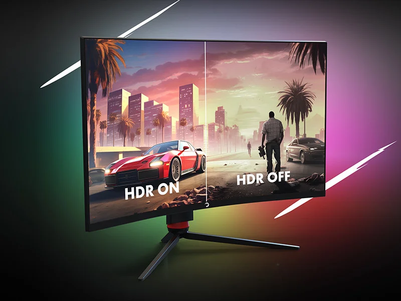 GamePower 32'' Vision V30 Curved 1000R RGB 240Hz 1ms 2K (QHD) , Kvm, Speaker, Type C Gaming Monitör (Sıfır Ölü Piksel Garantili)
