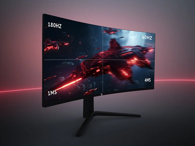 GamePower WQ34 34″ 1ms 180Hz Curved 2K UWQHD 3440*1440 Pivot 21:9 Gaming Monitör (Sıfır Ölü Piksel Garantili)