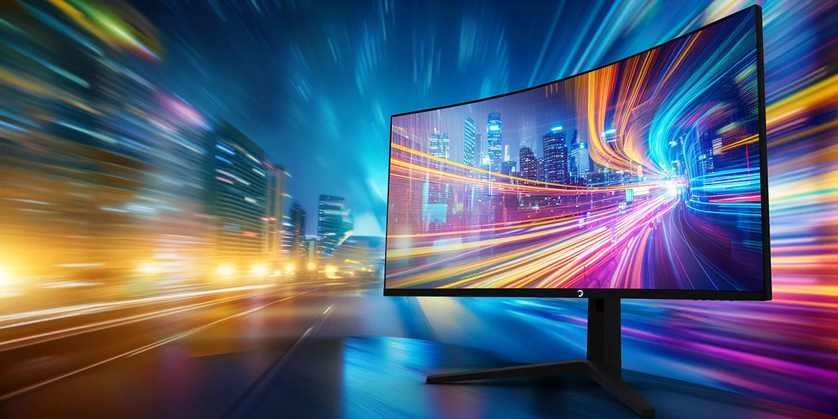 GamePower WQ34 34″ 1ms 180Hz Curved 2K UWQHD 3440*1440 Pivot 21:9 Gaming Monitör (Sıfır Ölü Piksel Garantili)