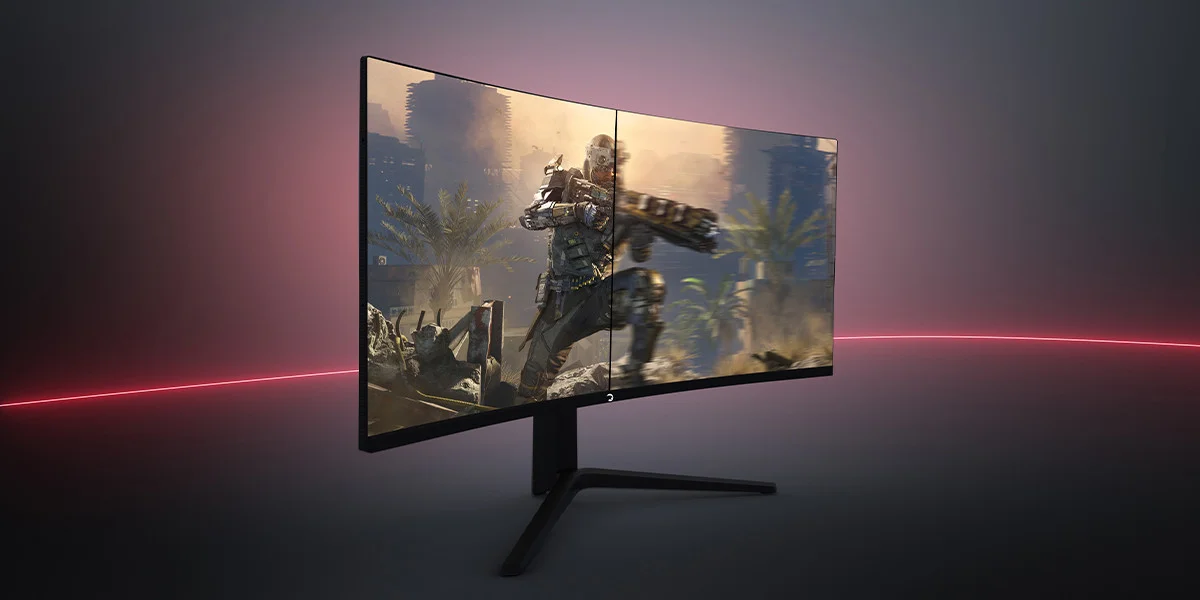 GamePower WQ34 34″ 1ms 180Hz Curved 2K UWQHD 3440*1440 Pivot 21:9 Gaming Monitör (Sıfır Ölü Piksel Garantili)