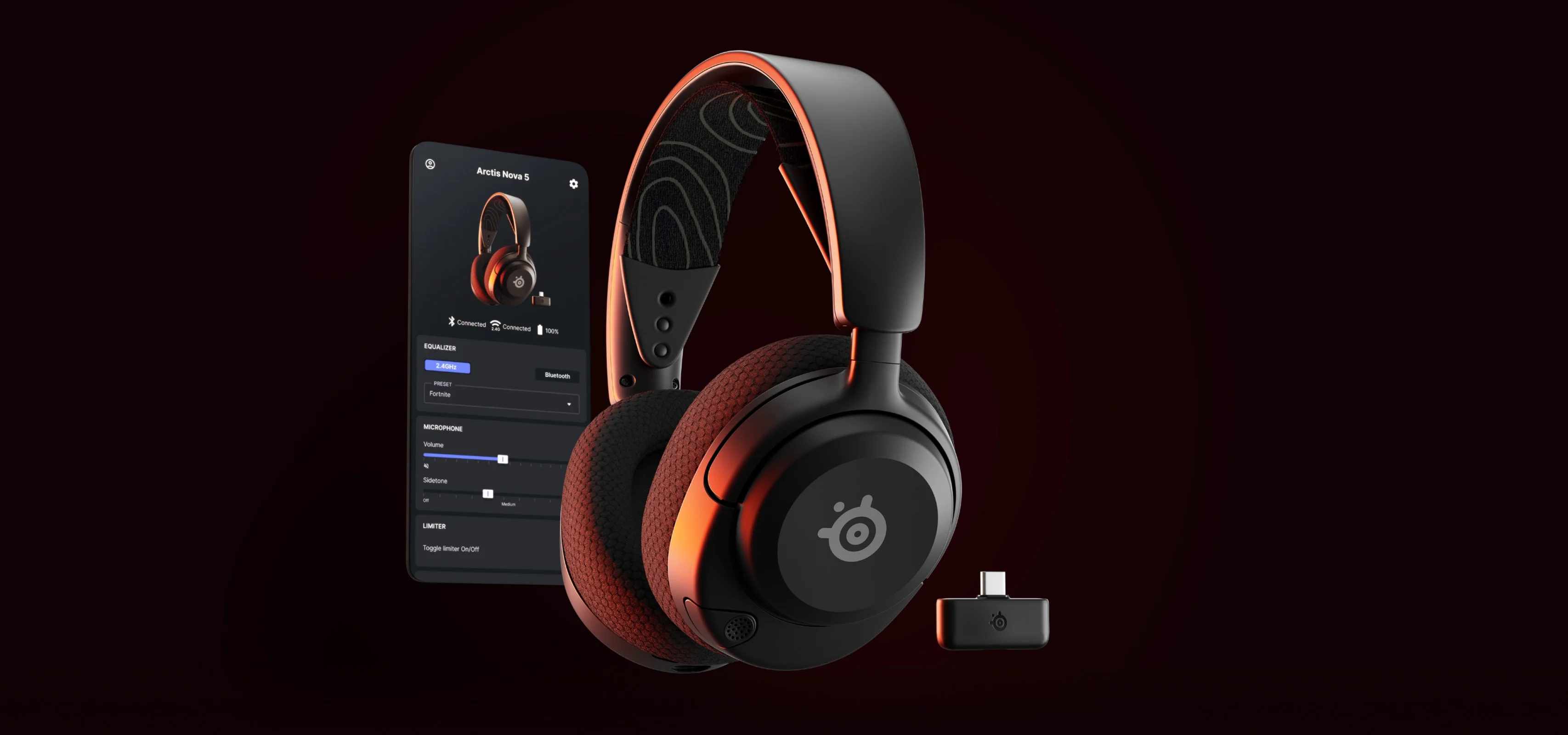 SteelSeries Arctis Nova 5 Beyaz Wireless Gaming Kulaklığı