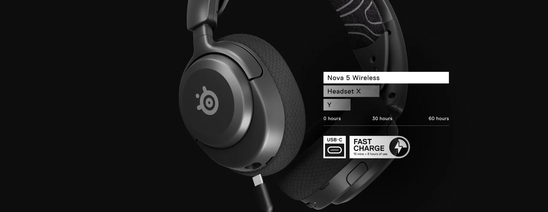 SteelSeries Arctis Nova 5 Beyaz Wireless Gaming Kulaklığı
