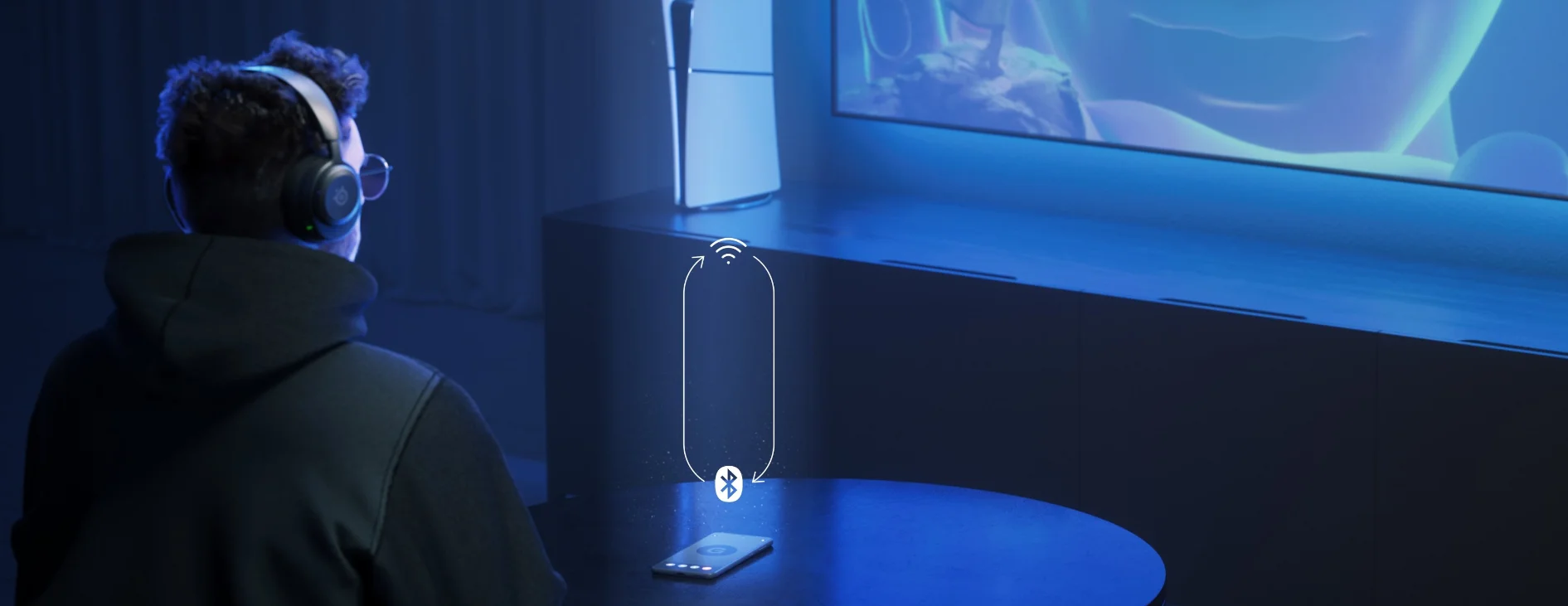 SteelSeries Arctis Nova 5 Beyaz Wireless Gaming Kulaklığı