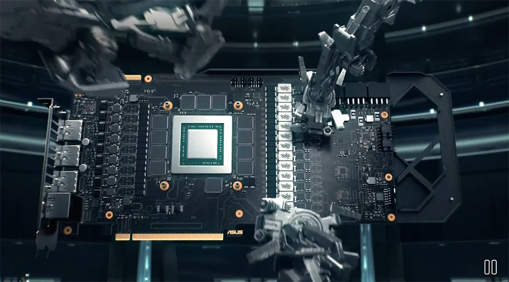 ASUS DUAL-RTX4070TIS-O16G GDDR6X 256BIT DX12 Gaming Ekran Kartı