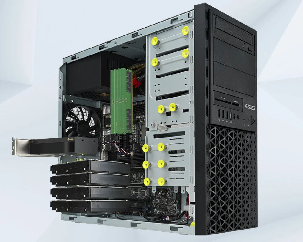 ASUS E500 G9-13900K002R İntel i9-13900K 32GB DDR5 1TB SSD 4800MHz Nvidia RTX A4000 16GB Windows 11 Pro Workstation