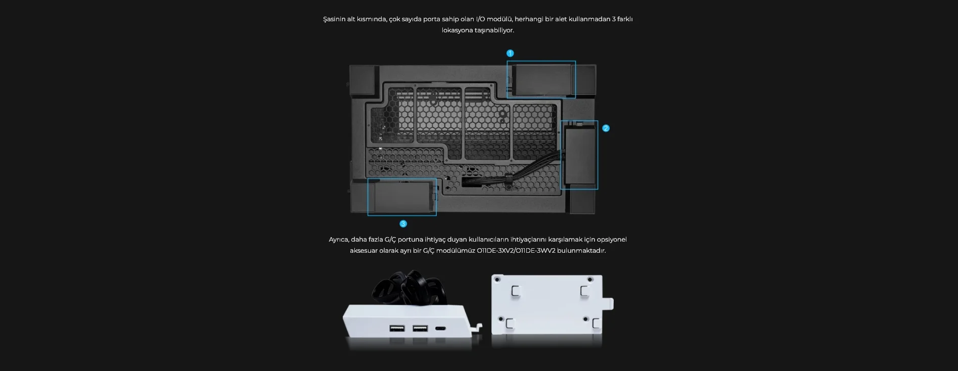 Lian Li O11 Dynamic Evo RGB Beyaz Mid-Tower E-ATX Oyuncu (Gaming) Kasa (G99.O11DERGBW.00)