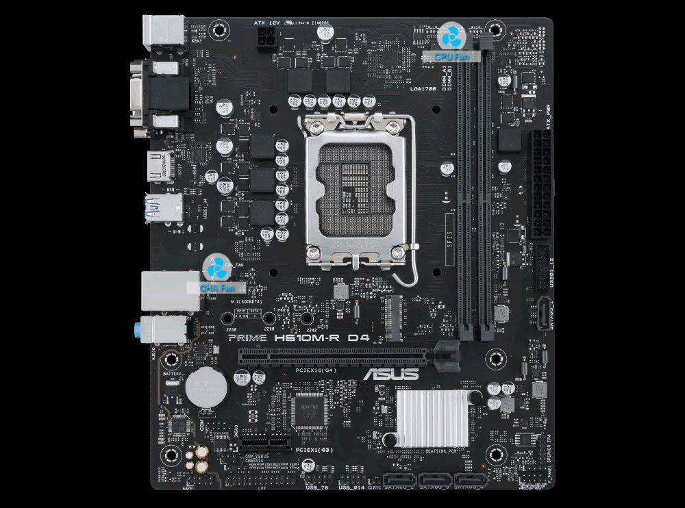 ASUS Prime H610M-R D4-SI Gaming Anakart