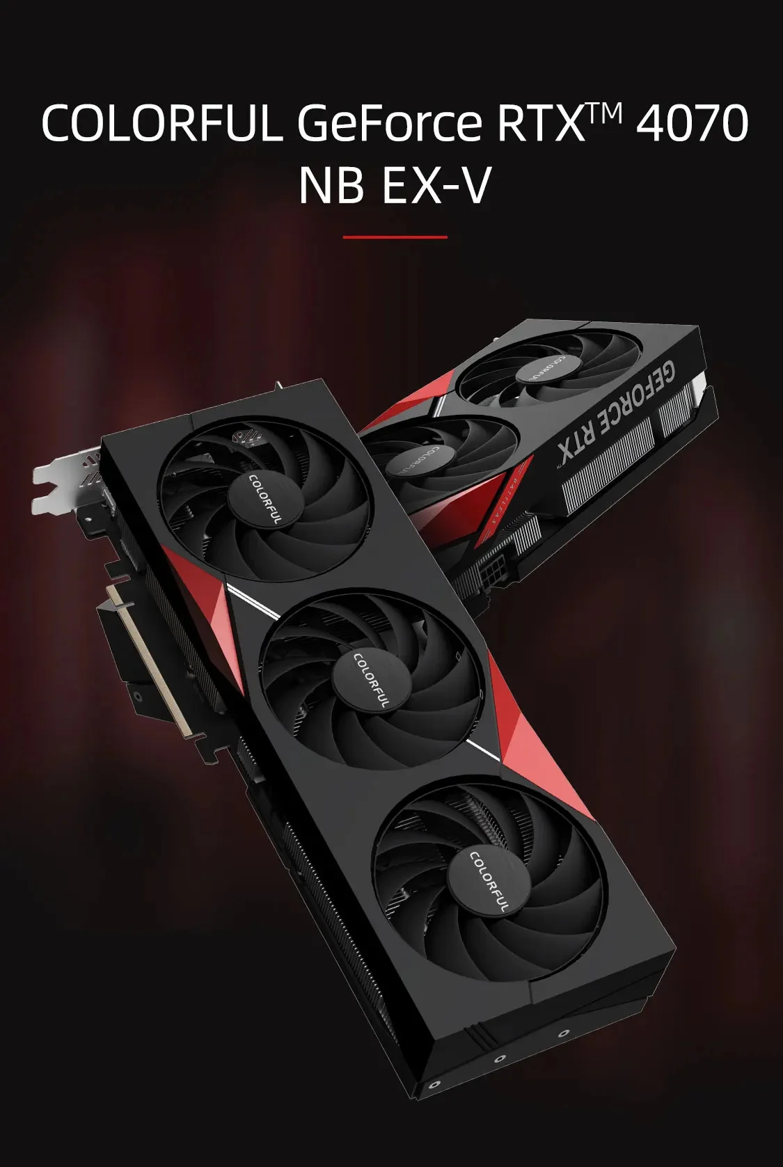 COLORFUL RTX 4070 12GB GDDR6X 192Bit NB EX-V Gaming Ekran Kartı