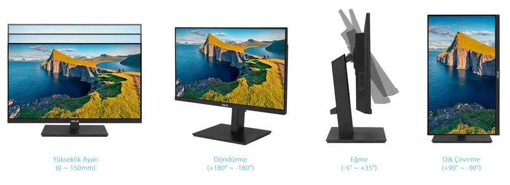 ASUS VA27ECPSN 27″ 5ms 75Hz IPS FreeSync Monitör