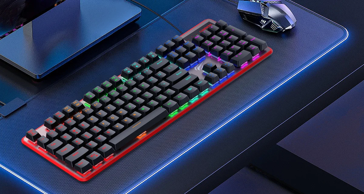 Havit Gamenote KB870L RGB Backlit Gaming Mekanik Klavye