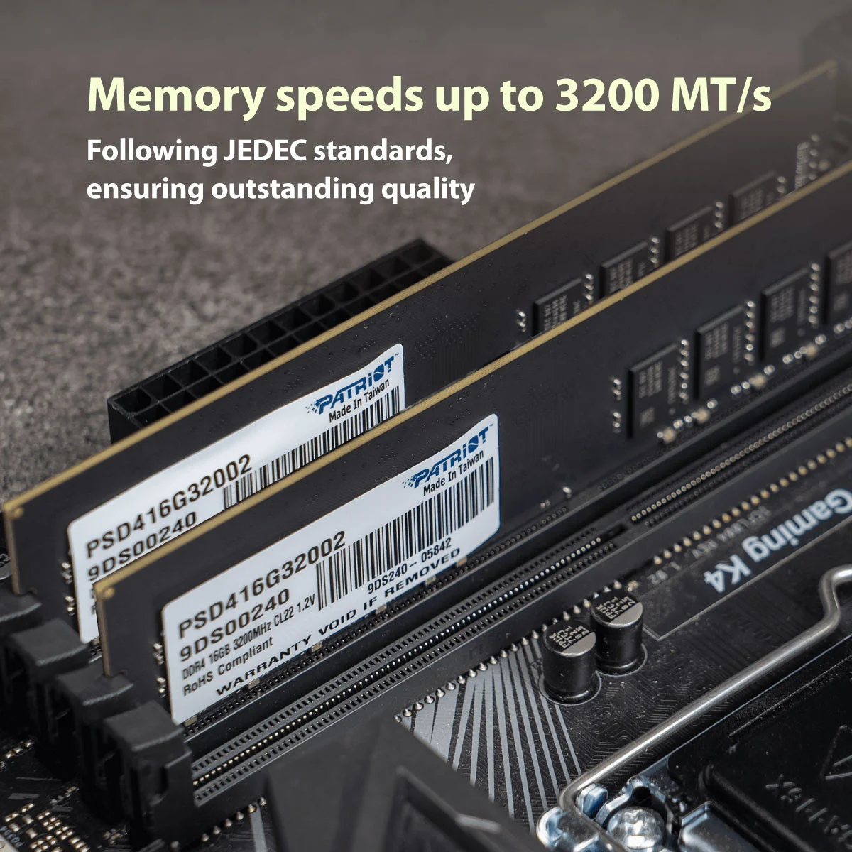 Patriot Signature Line 8GB(1x8GB) DDR4 3200MHz CL22 UDIMM Ram(Bellek)