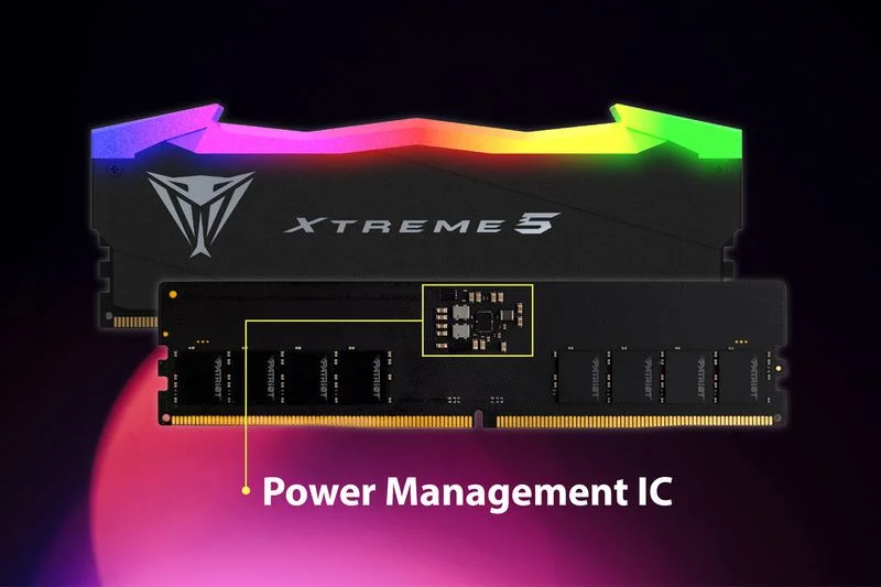 Patriot Viper Xtreme5 32GB (2x16GB) DDR5 6000MHz CL30 UDIMM Ram (Bellek)
