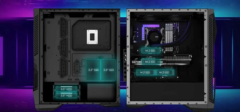 MSI MPG Infinite X2 14NUF7-449EU i7-14700KF 32GB DDR5 2TB SSD RTX 4070 Ti  Gaming Masaüstü Bilgisayar