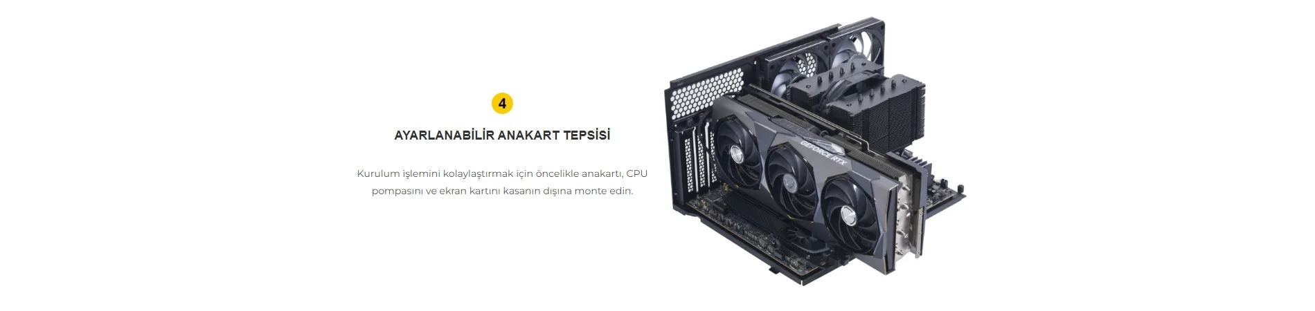 Lian Li O11 Vision Beyaz Mid-Tower E-ATX Gaming (Oyuncu) Kasa
