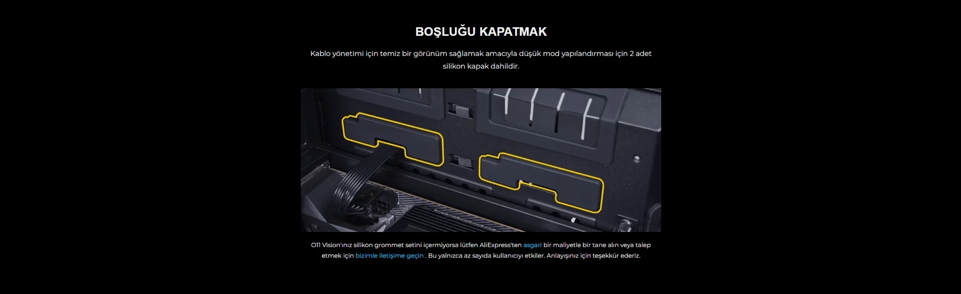 Lian Li O11 Vision Beyaz Mid-Tower E-ATX Gaming (Oyuncu) Kasa