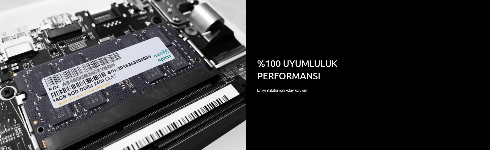 Apacer ES.32G21.PSI 32GB DDR4 3200MHz Notebook Ram
