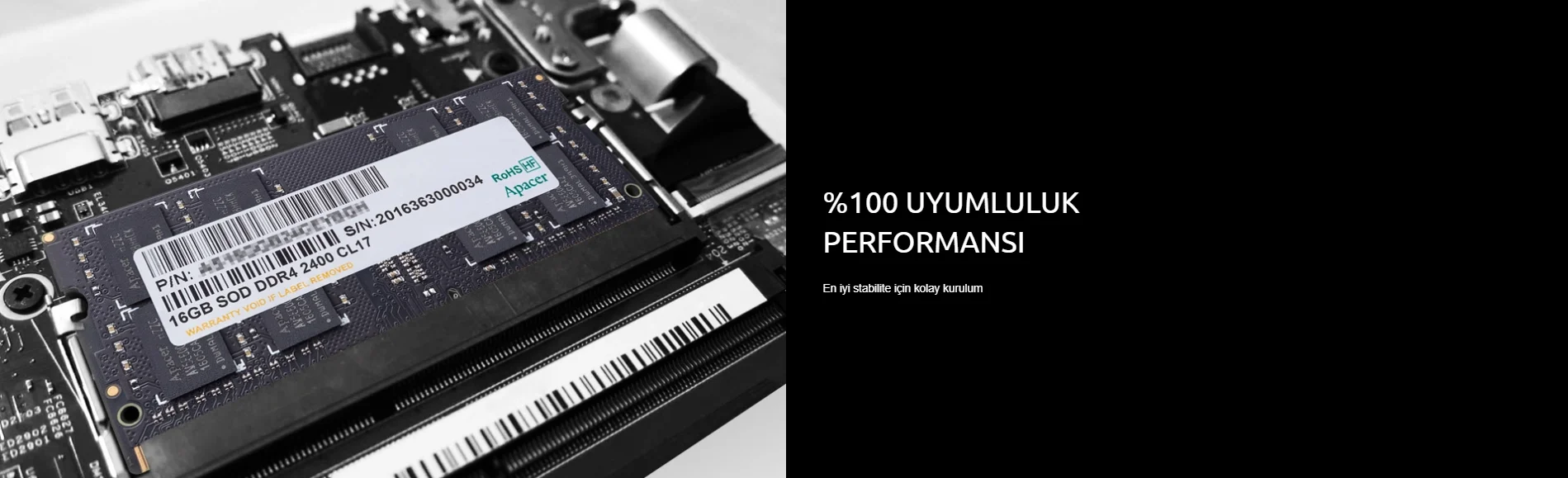 Apacer ES.04G2V.KNH 4GB DDR4 2666MHz Notebook Ram