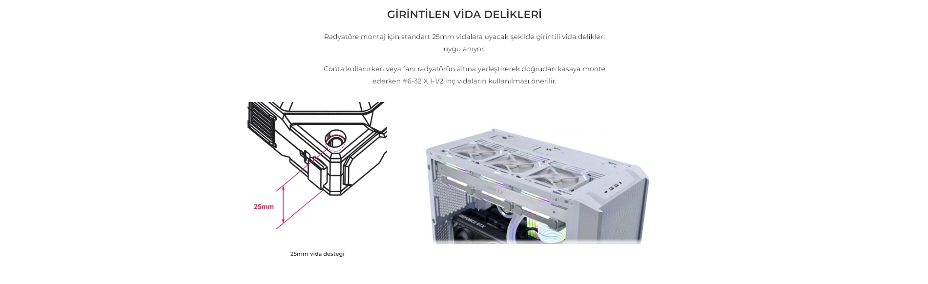 Lian Li UNI FAN SL120 V2 1x120mm Beyaz RGB Kasa Fanı (G99.12SLV21W.00)