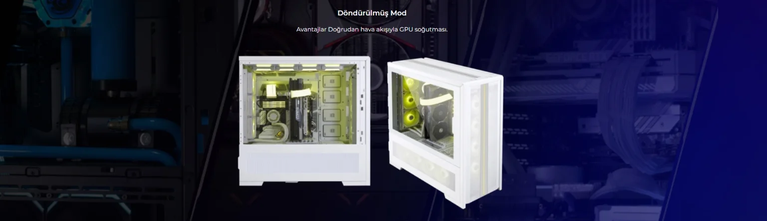 Lian Li V3000 Plus Siyah Full-Tower E-ATX Gaming (Oyuncu) Kasa