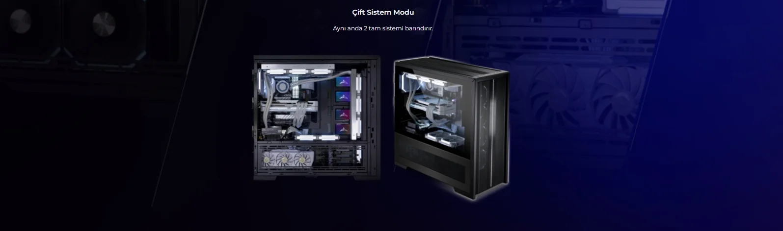 Lian Li V3000 Plus Siyah Full-Tower E-ATX Gaming (Oyuncu) Kasa