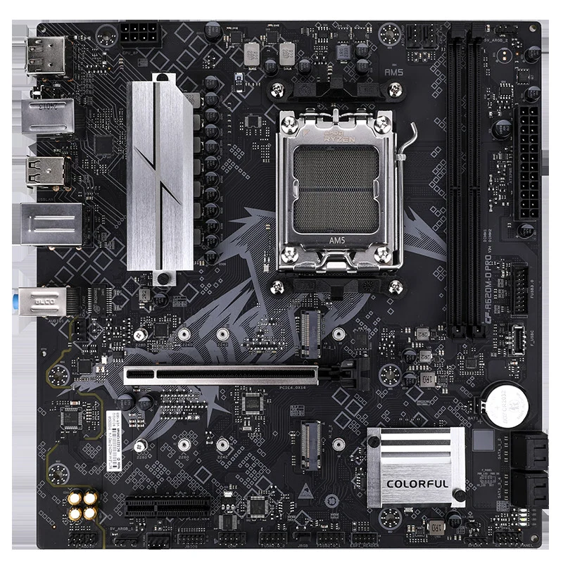 COLORFUL BATTLE-AX A620M-D PRO V14 DDR5 7600MHz mATX AM5 Gaming (Oyuncu) Anakart