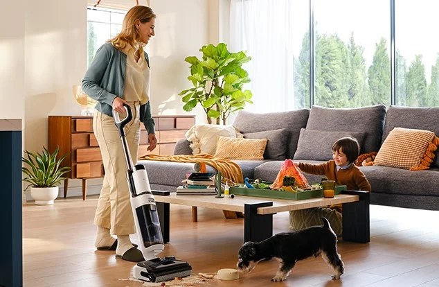 Tineco Floor One S6 Stretch Islak Kuru Dikey Şarjlı Süpürge